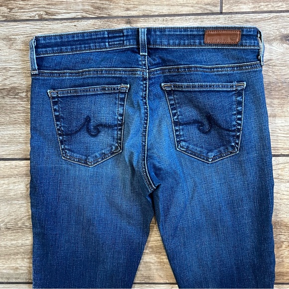 AG Adriano Goldschmied The Legging Super Skinny Fit Jeans Size 27 R Dark Blue - Picture 6 of 15